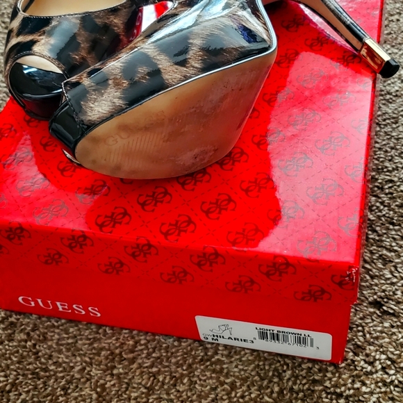 Guess Peep Toe Hilarie3 Heels - Picture 4 of 4